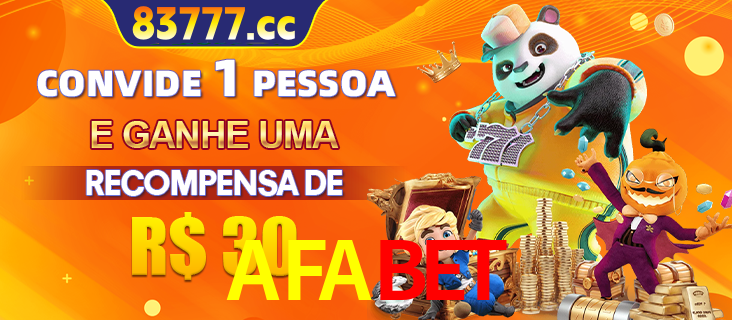 Banner institucional da AFABET sobre parceria de marcas e criação de uma marca de excelência, apresentando os mascotes de jogos populares como o Fortune Tiger.